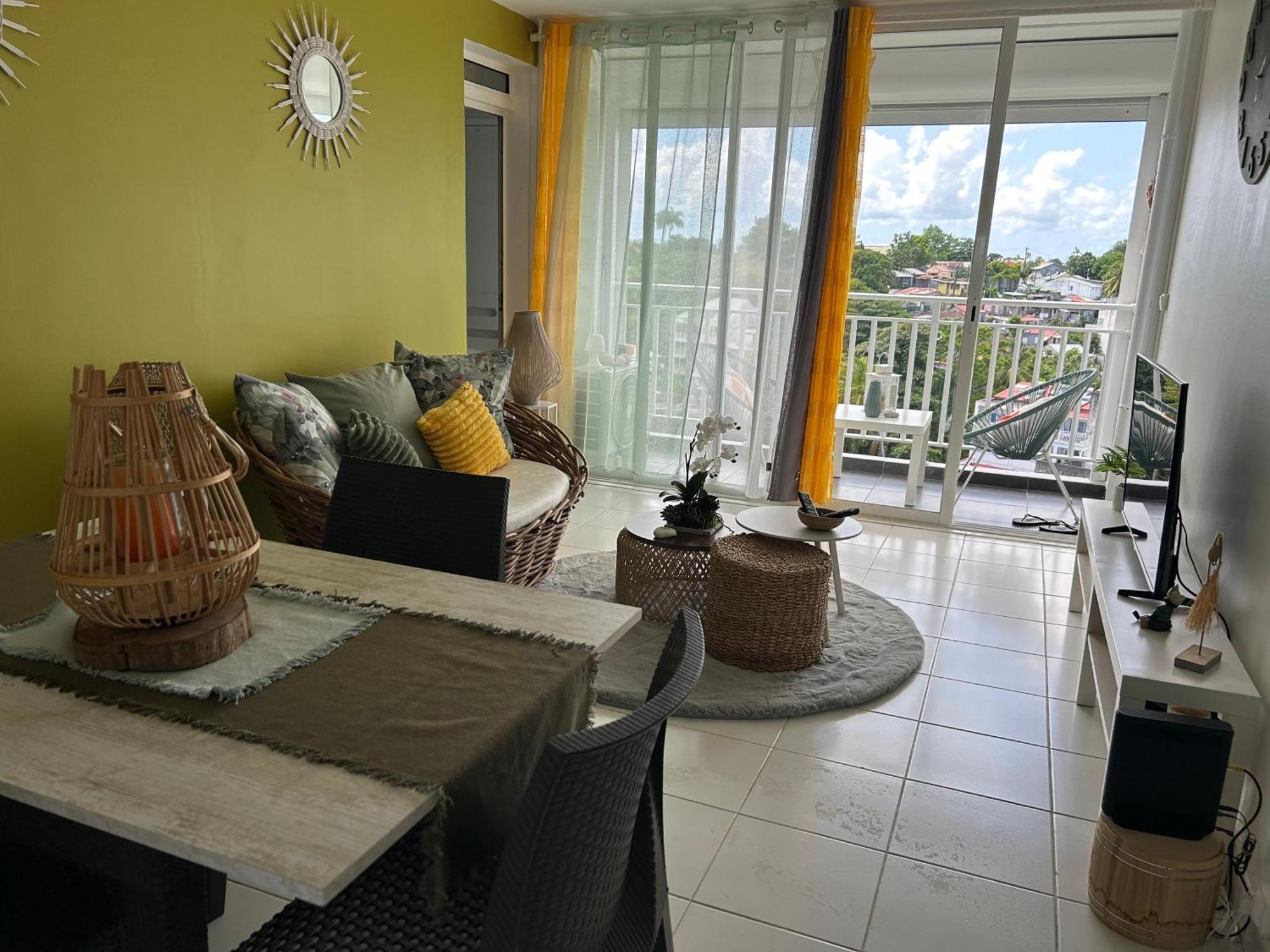 Appartement Avec Vue Panoramique De Pointe-A-Pitre Bagian luar foto
